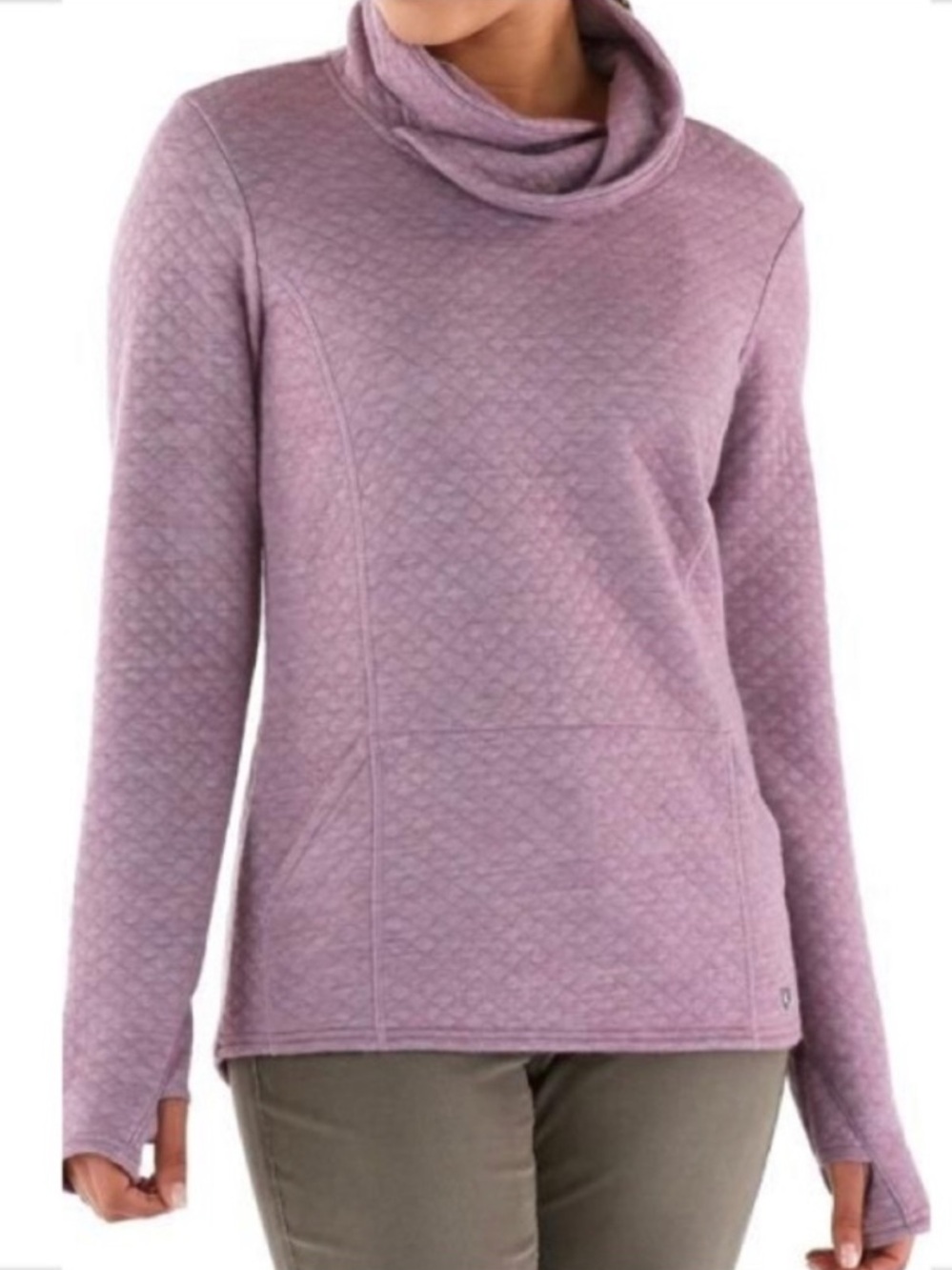 Kuhl Athena Pullover in Lilac Wool Blend | Size L